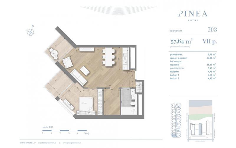 PINEA | apartamenty z widokiem na morze - Pobierowo, ul. Grunwaldzka 82a, As-Invest sp. z o.o. - zdjęcie 21