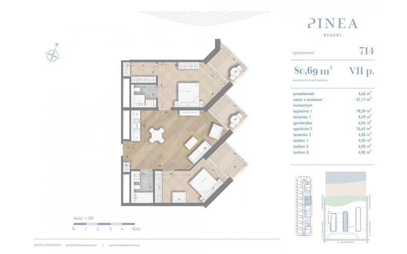 PINEA | apartamenty z widokiem na morze - Pobierowo, ul. Grunwaldzka 82a, As-Invest sp. z o.o. - zdjęcie 21