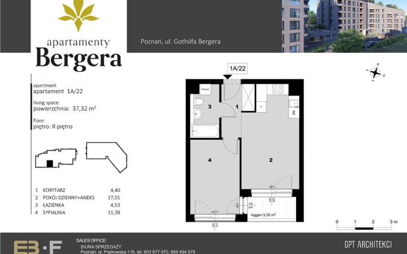 Apartamenty Bergera - Poznań, Górna Wilda, ul. Bergera, EBF DEVELOPMENT Sp. z o.o. Sp.k. - zdjęcie 4