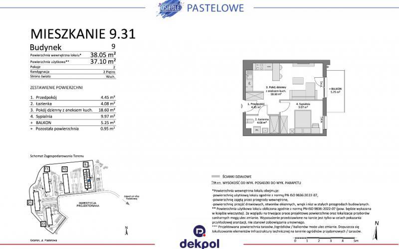 Osiedle Pastelowe - Gdańsk, ul. Pastelowa, Dekpol Deweloper - zdjęcie 15